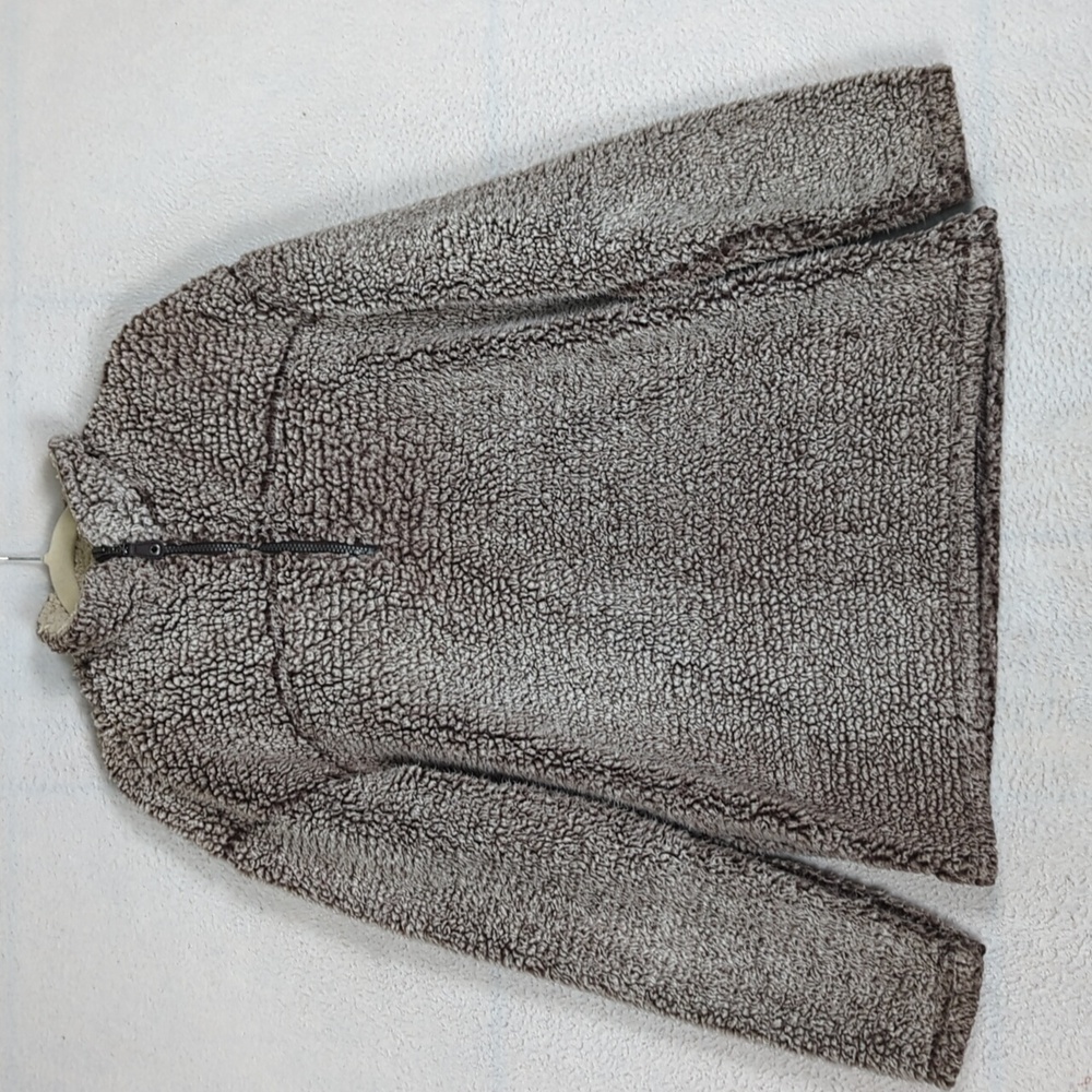 Arctic Point Women's‎ Brown Sherpa Half Zip Winter Pullover Size S